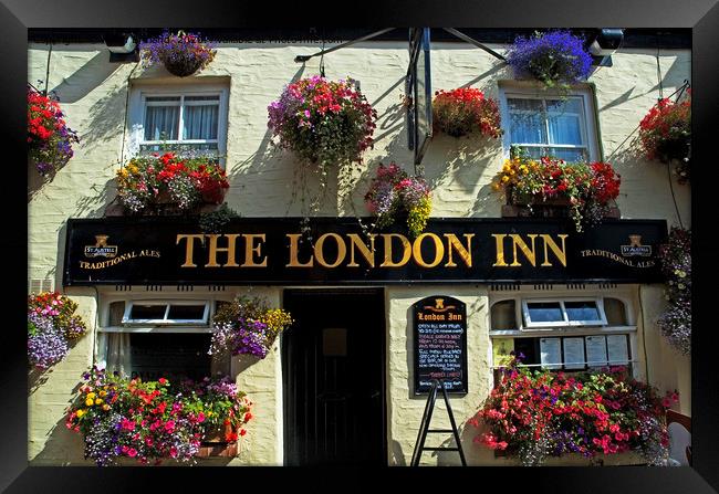 The London Inn Padstow Cornwall Framed Print by Kevin Britland