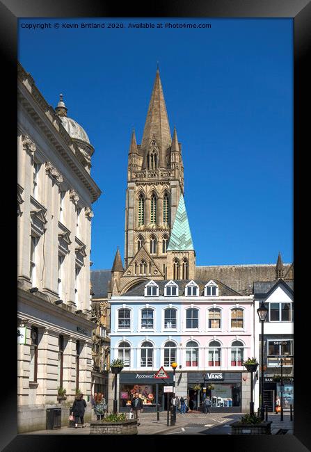 Truro Cornwall Framed Print by Kevin Britland