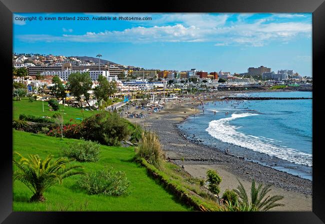 Costa Adeje Tenerife Framed Print by Kevin Britland