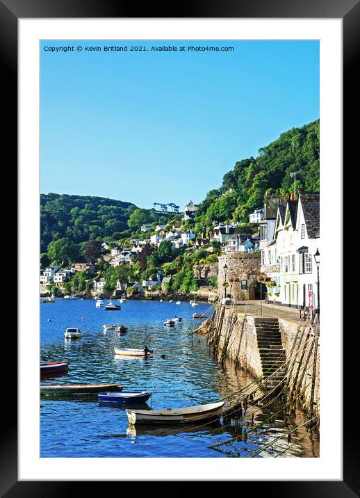  bayards cove dartmouth Framed Mounted Print by Kevin Britland