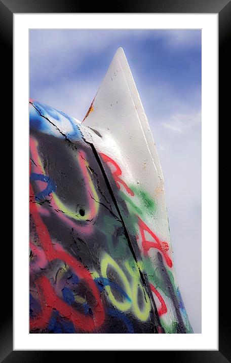 Cadillac Ranch 4397 Framed Mounted Print by Luc Novovitch