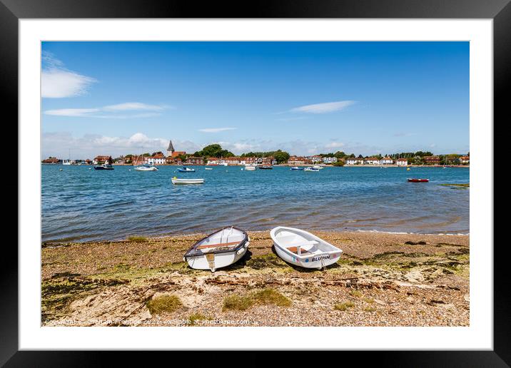 Bosham, Chichester Harbour Framed Mounted Print by Graham Prentice