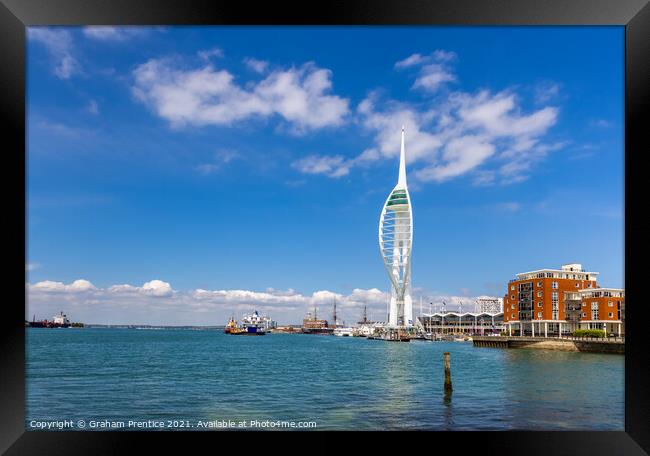 Spinnaker Tower, Portsmouth Framed Print by Graham Prentice