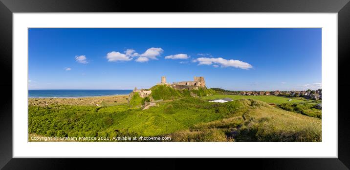 Bamburgh Castle Framed Mounted Print by Graham Prentice