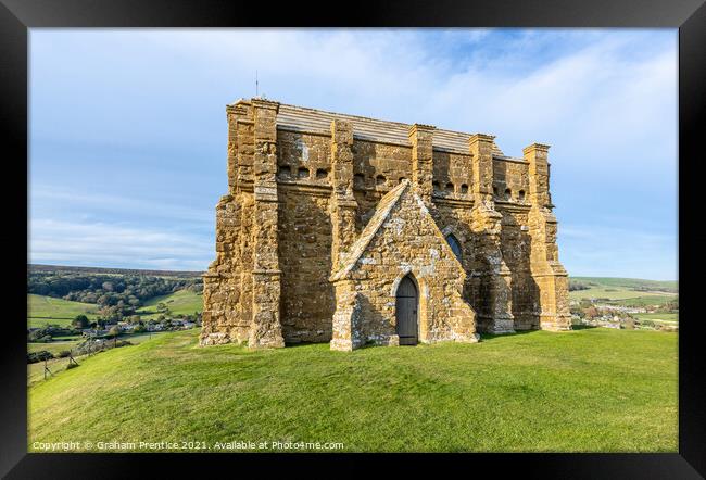 St Catherine's Chapel, Abbotsbury, Dorset Framed Print by Graham Prentice