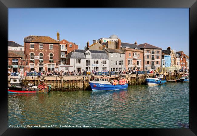 Weymouth Waterfront Framed Print by Graham Prentice