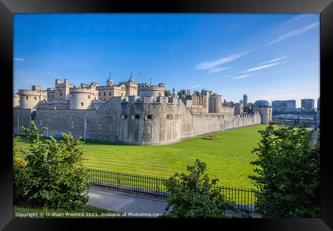 Tower of London Framed Print by Graham Prentice