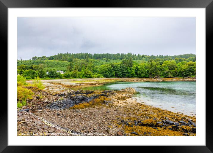 Armadale Sleat Coastline, Isle of Skye, Scotland Framed Mounted Print by Graham Prentice