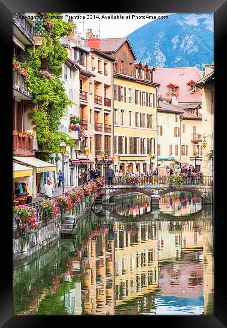 Annecy Framed Print by Graham Prentice