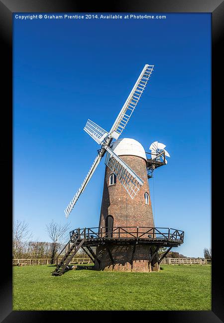 Wilton Windmill Framed Print by Graham Prentice