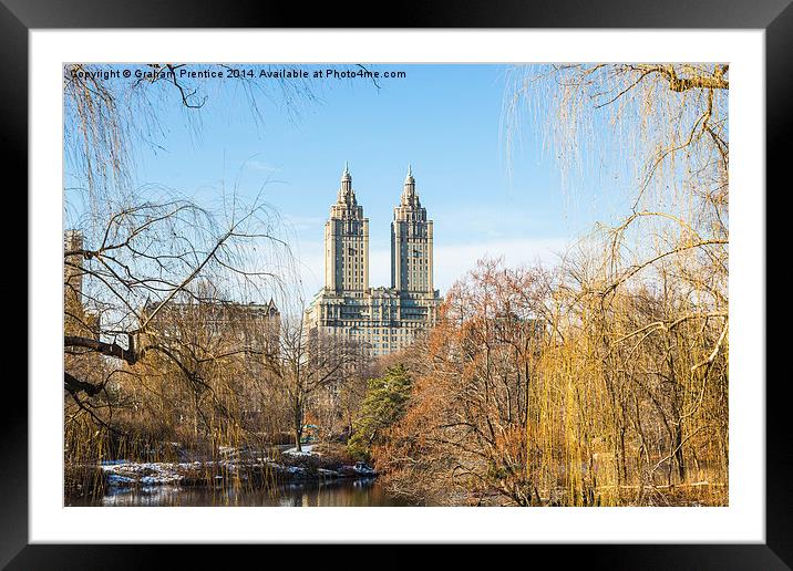 San Remo Building Framed Mounted Print by Graham Prentice