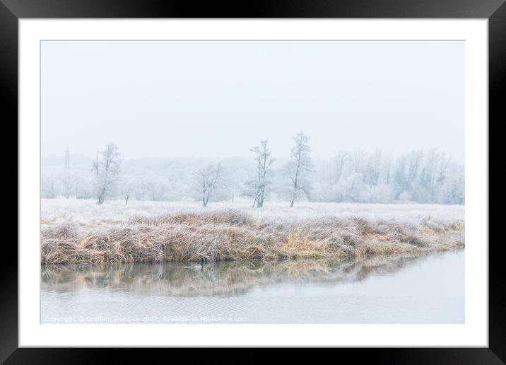 Frosty Morning Framed Mounted Print by Graham Prentice