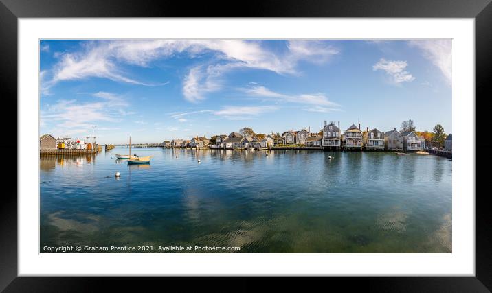 Nantucket, Cape Cod Framed Mounted Print by Graham Prentice