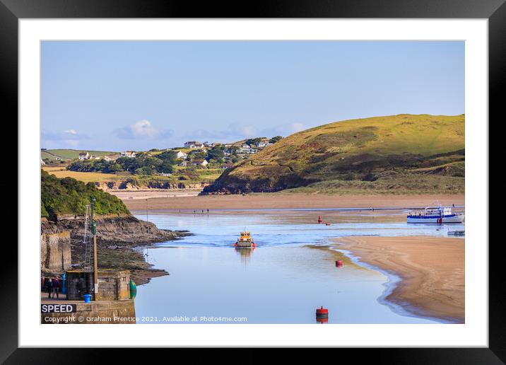 Padstow to Rock Ferry Framed Mounted Print by Graham Prentice