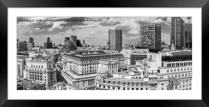 The Old Lady Of Threadneedle Street Framed Mounted Print by Graham Prentice