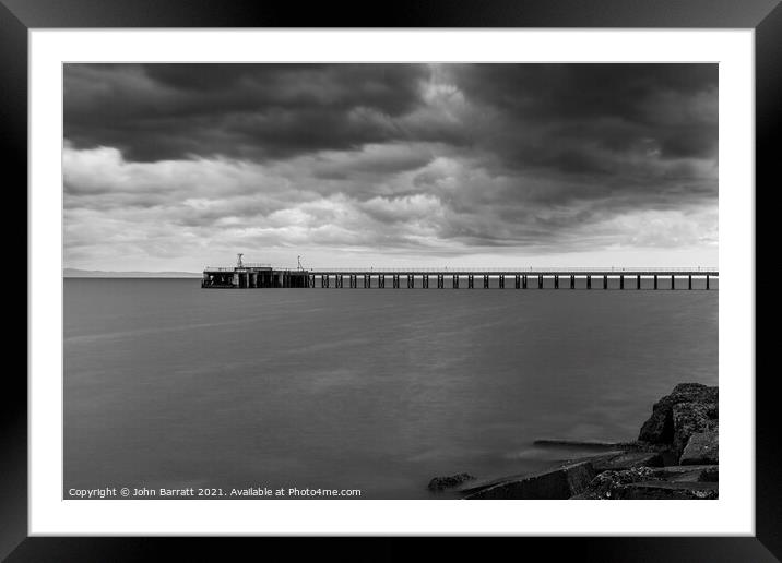 The Old Jetty Framed Mounted Print by John Barratt