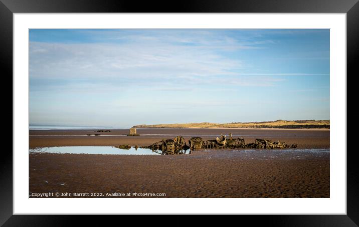 Skeletons Framed Mounted Print by John Barratt