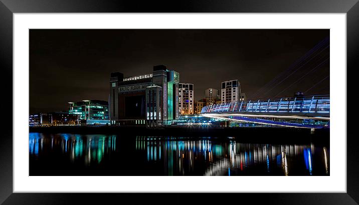  Baltic flour mill @ Newcastle Quayside Framed Mounted Print by Richard Armstrong