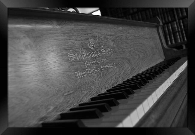 Piano Framed Print by Stuart Fox