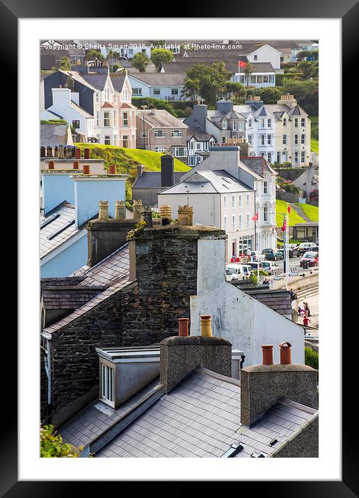  Port Erin, Isle of Man Framed Mounted Print by Sheila Smart