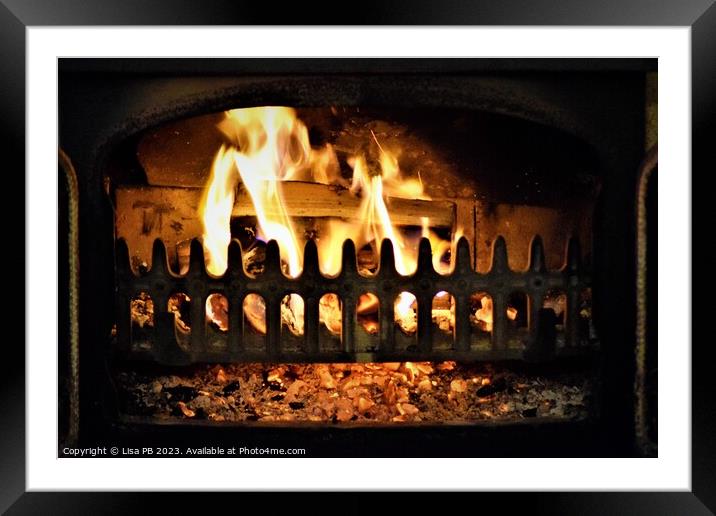 Warmth Framed Mounted Print by Lisa PB