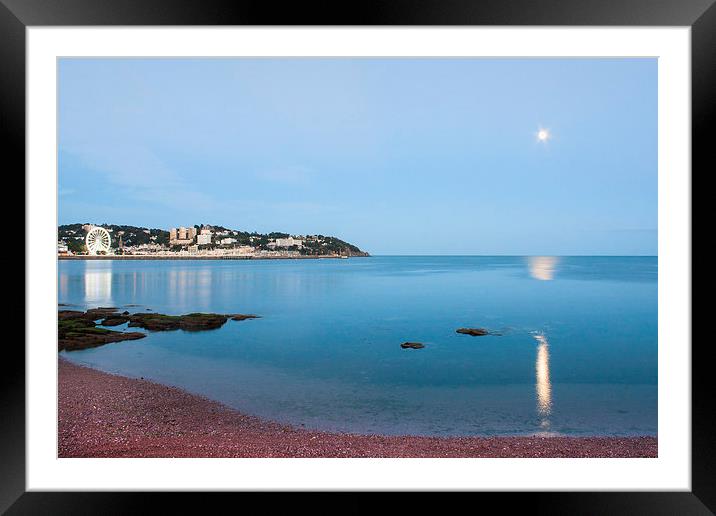 View of Torquay Framed Mounted Print by Diane Griffiths