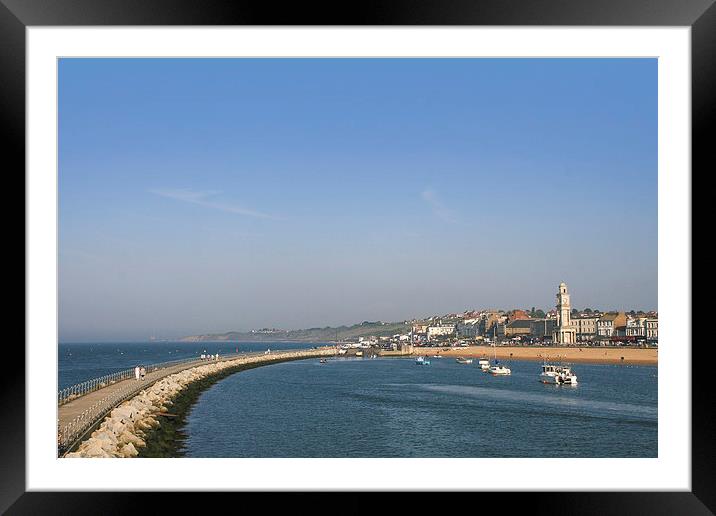 View of Herne Bay Framed Mounted Print by Diane Griffiths