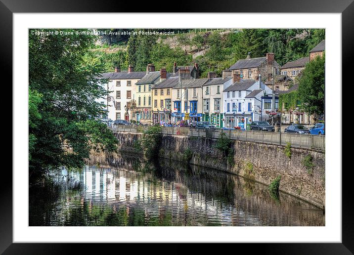  Matlock Bath Framed Mounted Print by Diane Griffiths