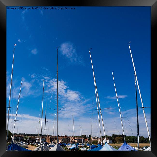  Brancaster Staithe Norfolk  Framed Print by Peter Jordan