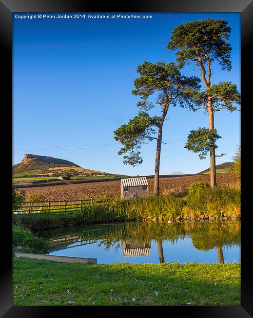  Roseberry Topping 3 Framed Print by Peter Jordan