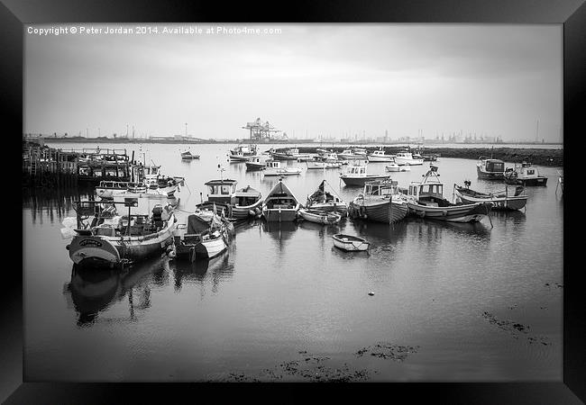  Paddys Hole Dusk 2 Framed Print by Peter Jordan