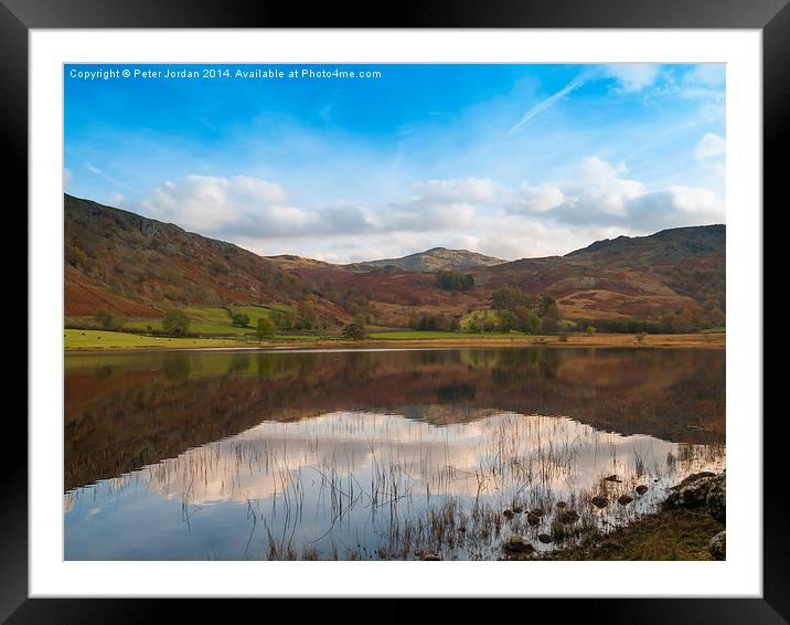  Watendlath Tarn Framed Mounted Print by Peter Jordan