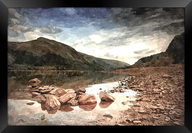 Lake District Framed Print by Andy Barker