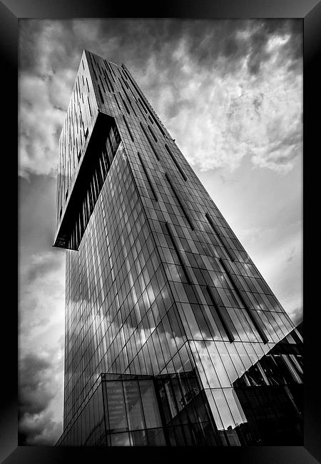 Beetham Tower Framed Print by Andy Barker