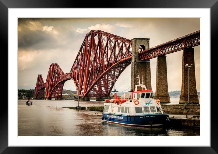 Maid of the Forth Framed Mounted Print by Andy Barker