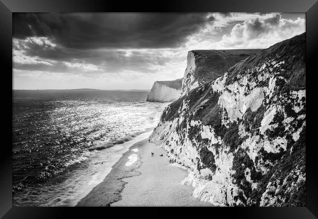 West Lulworth Framed Print by Andy Barker