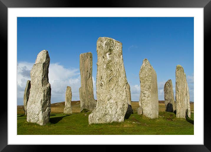 Mystical Megaliths of Callanish Framed Mounted Print by Robert Murray