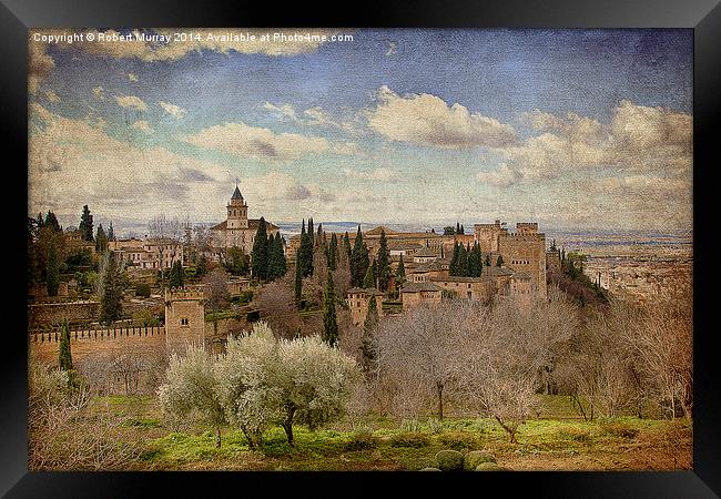 La Alhambra Framed Print by Robert Murray