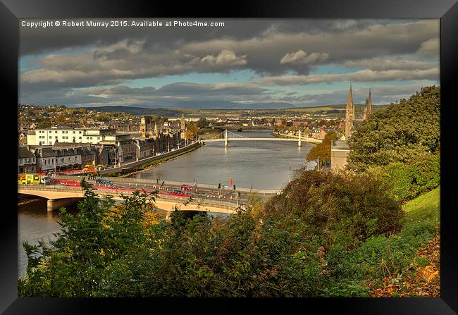  Inverness - Capital of the Highlands Framed Print by Robert Murray