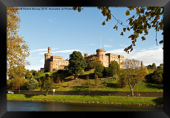  Inverness Castle Framed Print by Robert Murray