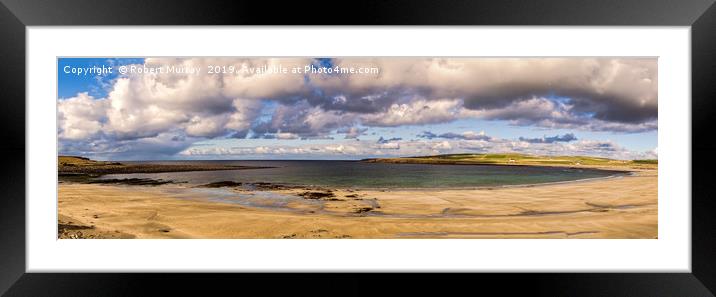 Orkney Seascape - Bay of Skaill Framed Mounted Print by Robert Murray