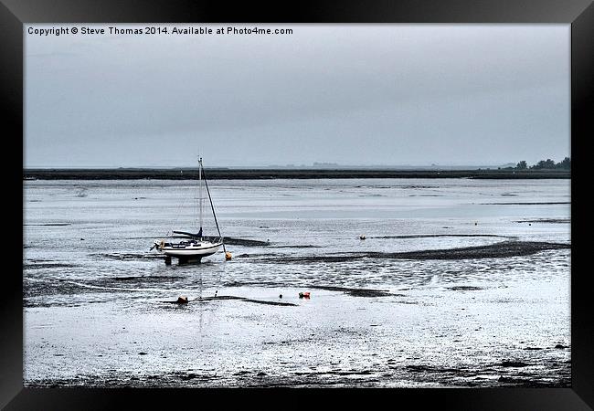 High and dry Framed Print by Steve Thomas