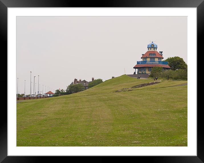  The Mount, Fleetwood Framed Mounted Print by Andy Heap