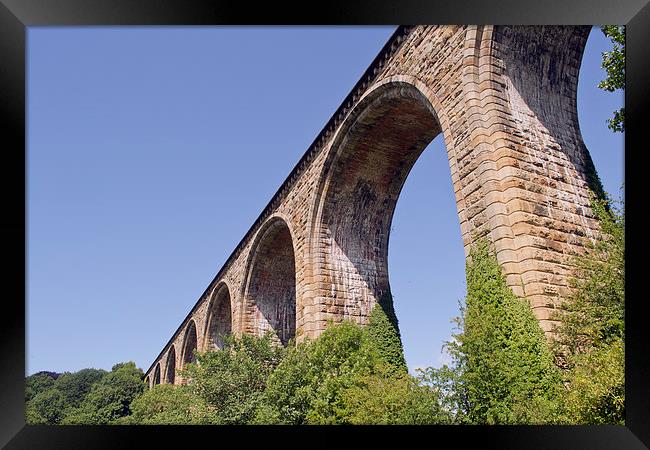  Viaduct at Ty Mawr, North Wales Framed Print by Andy Heap