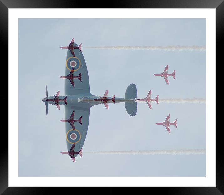 The Old and New of the RAF Framed Mounted Print by Andy Heap