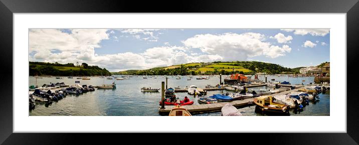 Salcombe Harbour Framed Mounted Print by Andy Heap
