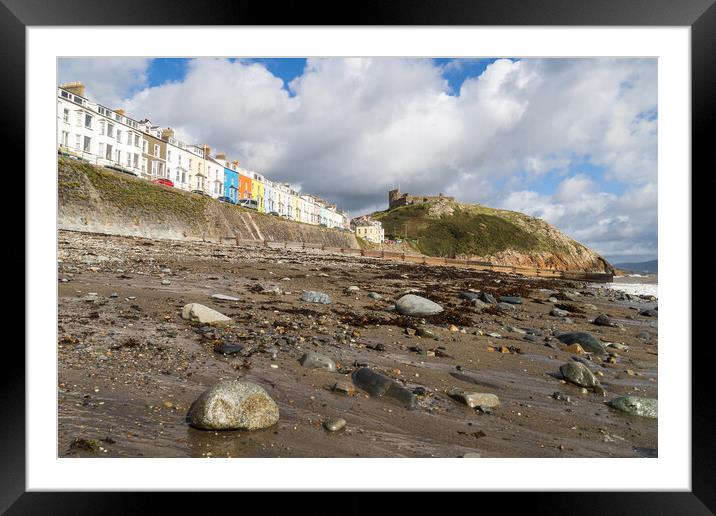 Picturesque promenade at Criccieth Framed Mounted Print by Jason Wells