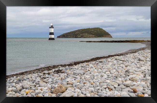 Penmon Point Lighthouse Framed Print by Jason Wells