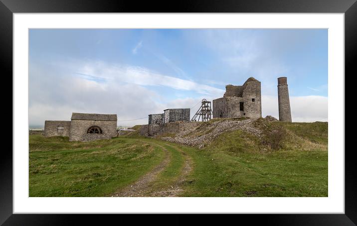 Track to Magpie Mine Framed Mounted Print by Jason Wells