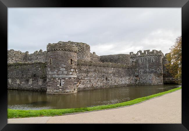 Beaumaris Castle Framed Print by Jason Wells